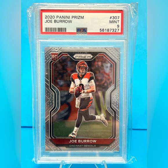 NFL / Panini / Prizm / PSA Other - Joe Burrow No. 307 Panini Prizm Rookie Card PSA 9 NFL Cincinnati Bengals